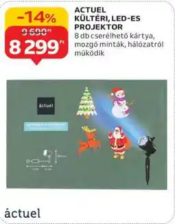 Auchan ACTUEL KÜLTÉRI, LED-ES PROJEKTOR ajánlat