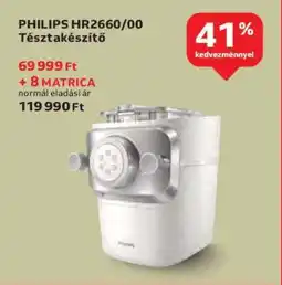 Auchan PHILIPS HR2660/00 Tésztakészítő ajánlat