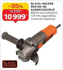 Auchan BLACK+DECKER BEG120-QS SAROKCSISZOLÓ ajánlat