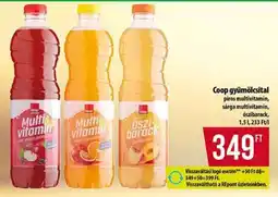 Coop Coop gyümölcslé ajánlat