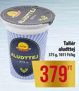 Coop Tallér aludttej ajánlat