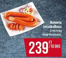 Coop Kometa lecsókolbász ajánlat