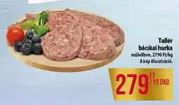 Coop Tallér bácskai hurka ajánlat