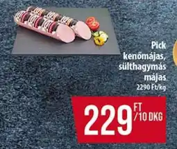 Coop Pick kenőmájas, sült hagymás májas ajánlat