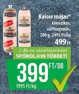 Coop KAISER Májas ajánlat