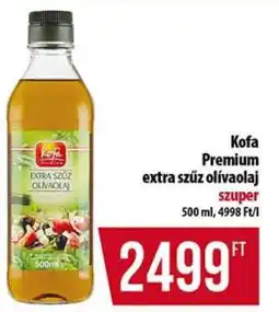 Coop Kofa Premium extra szűz olívaolaj ajánlat