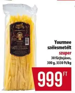 Coop Yourmee szélesmetélt ajánlat