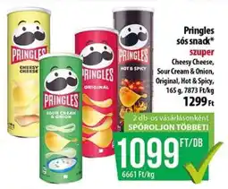 Coop Pringles sós snack ajánlat
