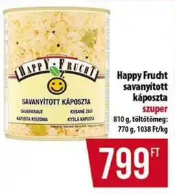 Coop Happy Frucht savanyított káposzta ajánlat