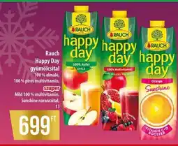 Coop Rauch Happy Day gyümölcsital ajánlat