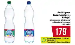 Coop Nestlé Aquarel Cédrus természetes ásványvíz ajánlat