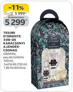 Auchan TESORI D’ORIENTE 3 DB-OS KARÁCSONYI AJÁNDÉKCSOMAG ajánlat