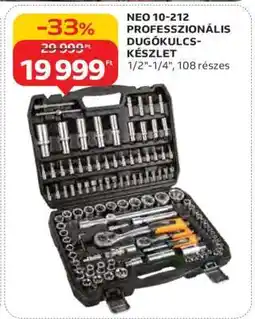 Auchan NEO 10-212 PROFESSZIONÁLIS DUGÓKULCS-KÉSZLET ajánlat