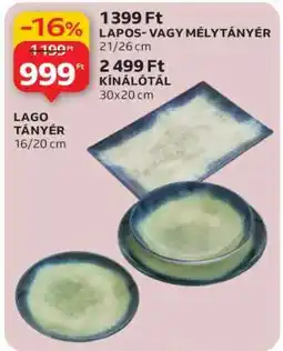 Auchan LAGO TÁNYÉR ajánlat