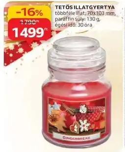 Auchan Tetős illatgyertya ajánlat