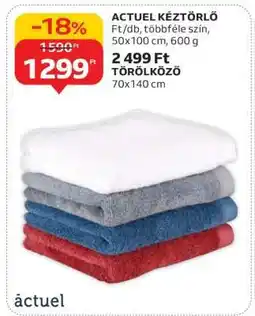 Auchan ACTUEL KÉZTÖRLŐ ajánlat