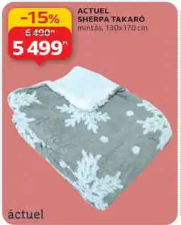 Auchan ACTUEL SHERPA TAKARÓ ajánlat
