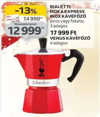 Bialetti Moka Express Inox Kávéfőző
