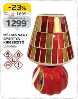 Auchan Mécses vagy gyertya kiegészítő ajánlat