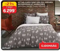 Auchan ACTUEL KARÁCSONY MINTÁS, 3 RÉSZES ÁGYNEMŰHUZAT-GARNITÚRA ajánlat