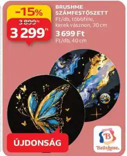 Auchan BRUSHME SZÁMFESTŐSZETT ajánlat