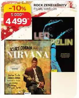 Auchan ROCK ZENEI KÖNYV ajánlat