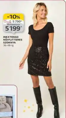 Auchan INEXTENSO NŐI FLITTERES SZOKNYA ajánlat