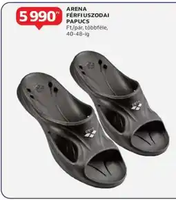 Auchan ARENA FÉRFIUSZODAI PAPUCS ajánlat