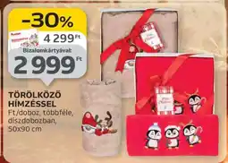 Auchan TÖRÖLKÖZŐ HÍMZÉSSEL ajánlat