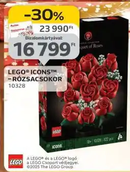 Auchan LEGO ICONS – RÓZSACSOKOR ajánlat
