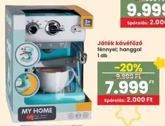 Játék kávéfőző