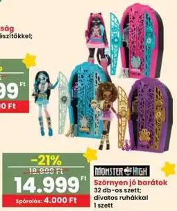 Spar MONSTER HIGH Szörnyen jó barátok ajánlat
