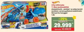 Spar Hot Wheels City Ultimate T-Rex autószállító ajánlat