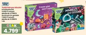 Spar Science&play Tudományos készlet ajánlat
