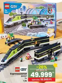 Spar LEGO CITY Expresszvonat 60337 ajánlat