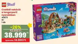 Spar LEGO Friends Családi vakáció a tengerparti nyaralóban 42673 ajánlat