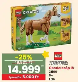 Spar LEGO CREATOR Csoda szép ló 31166 ajánlat