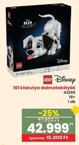 Spar LEGO Disney 101 kiskutya dalmatakölyök 43269 ajánlat
