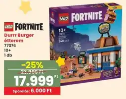 Spar LEGO FORTNITE Durrr Burger étterem 77076 ajánlat