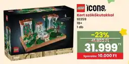 Spar LEGO ICONS Kert szökőkutakkal 10359 ajánlat