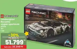 Spar LEGO TECHNIC Lamborghini Revuelto szuper sportautó 42214 ajánlat