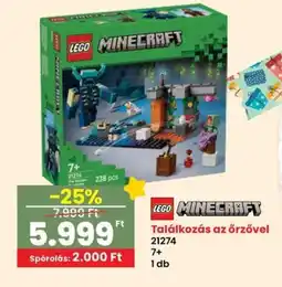 Spar LEGO MINECRAFT Találkozás az őrzővel 21274 ajánlat