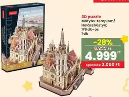 Spar 3D puzzle Mátyás-templom / Halászbástya ajánlat