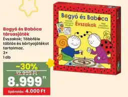 Spar Bogyó és Babóca társasjáték ajánlat