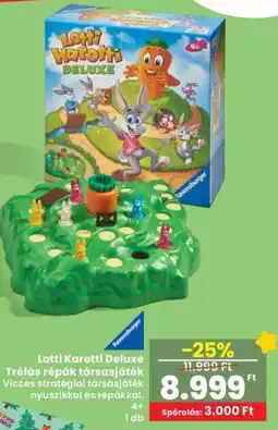 Spar Ravensburger Lotti Karotti Deluxe Tréfás répák társasjáték ajánlat
