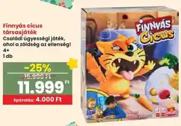 Spar Finnyás cicus társasjáték ajánlat