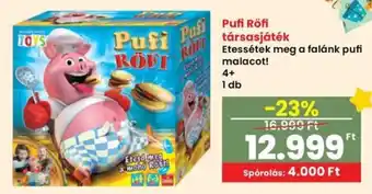 Spar Pufi Röfi társasjáték ajánlat