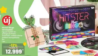 Spar Hitster Bingo társasjáték ajánlat