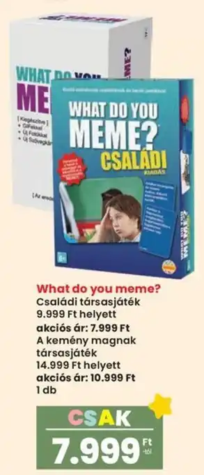 Spar What do you meme? ajánlat