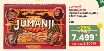 Spar Jumanji társasjáték ajánlat